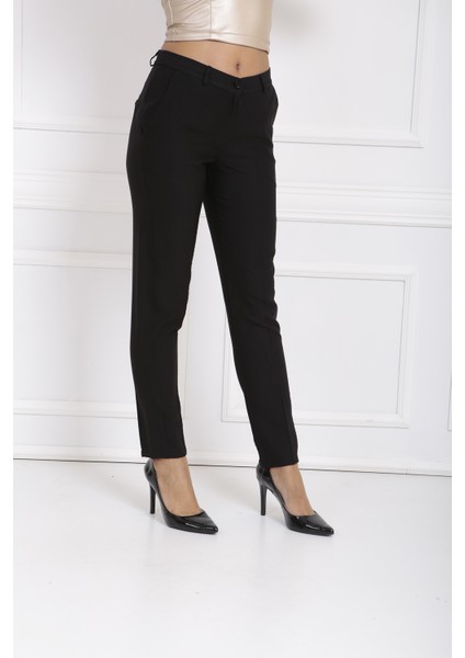 Beli Köprülü Süs Dikişli Pantolon PNT32689 modelleri