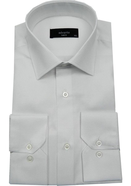 Erkek Slim Fit Jakarlı Gömlek BGL-ST00166