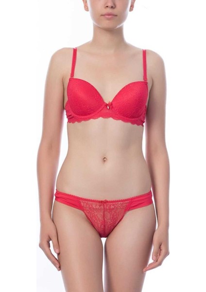 4300 Lynda Boş Kap Dantelli Sütyen Takımı fiyatları