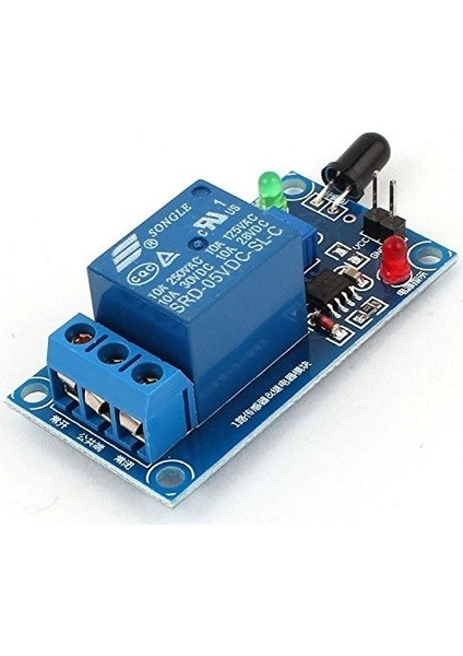 Ateş Algılayıcı Sensörlü Röle Kartı