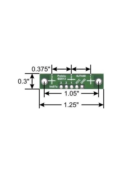 Qtr-3rc Kızılötesi Sensör Kartı - PL-2457