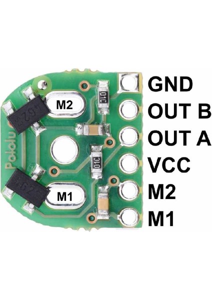 Mikro Metal Motorlar Için 12 Cpr Manyetik Enkoder - PL-3081