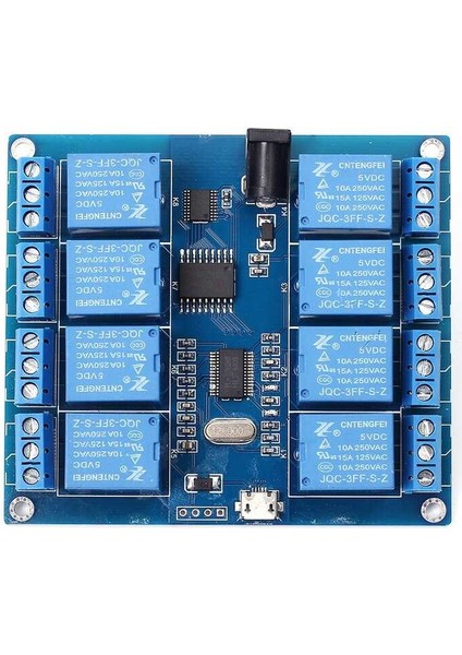 8 Kanal 5 V Seri Haberleşme Kontrollü Röle Kartı (Mikro USB & Pin) fiyatları