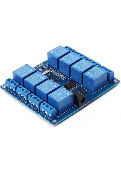 8 Kanal 5 V Seri Haberleşme Kontrollü Röle Kartı (Mikro USB & Pin) modelleri