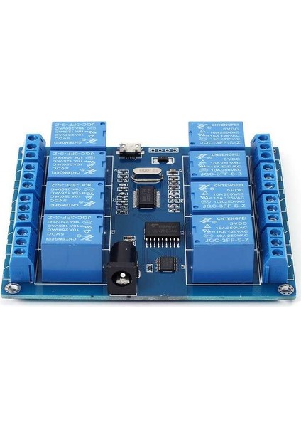 8 Kanal 5 V Seri Haberleşme Kontrollü Röle Kartı (Mikro USB & Pin) fırsatları