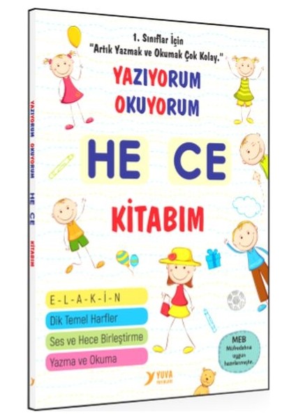 Yazıyorum - Okuyorum He Ce Kitabım