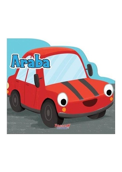 Araba - Şekilli Kitap