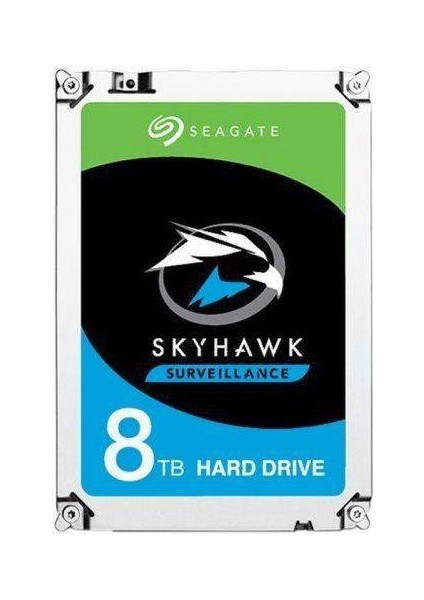 Skyhawk 8 Tb Sata3 HDD ST8000VX004 Harddisk