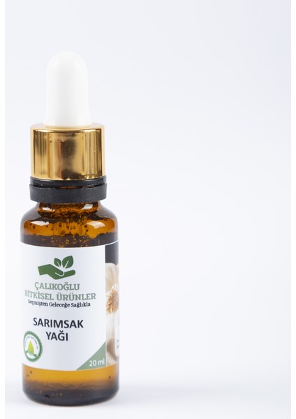 Sarımsak Yağı 20 ml (Siyah Damlalıklı)