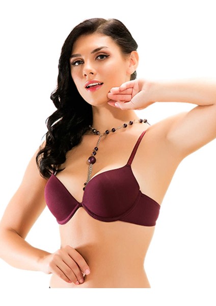 Destekli Comfort Sütyen Bordo MB13300-D modelleri