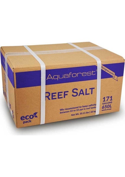 Reef Salt Box Akvaryum Deniz Tuzu 25 kg