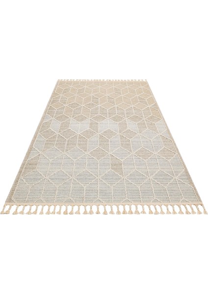Soho Sh 03 Bej Hav Toz Vermez Etnik Örgü Ince Halı Kilim modelleri