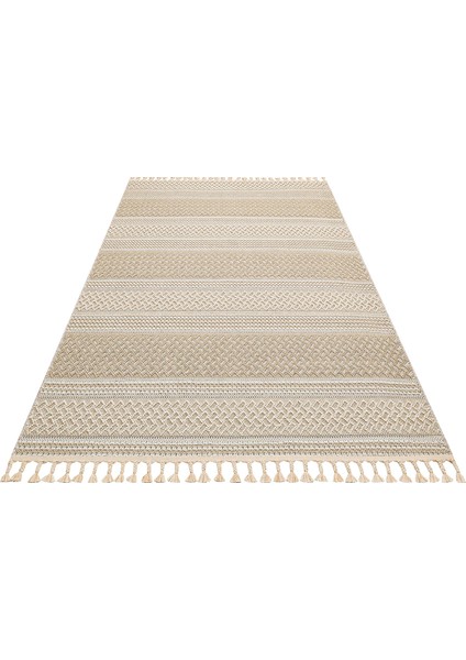 Soho Sh 05 Bej Hav Toz Vermez Etnik Örgü Ince Halı Kilim modelleri
