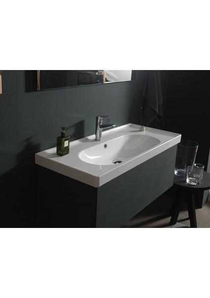 Cerastyle Arya 100CM Etajerli Lavabo