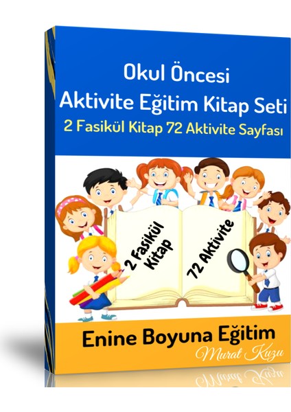 Okul Öncesi Aktivite Eğitim Kitap Seti (2 Fasikül Kitap)