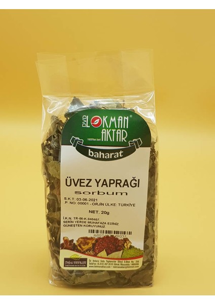 Üvez Yaprağı 20 gr