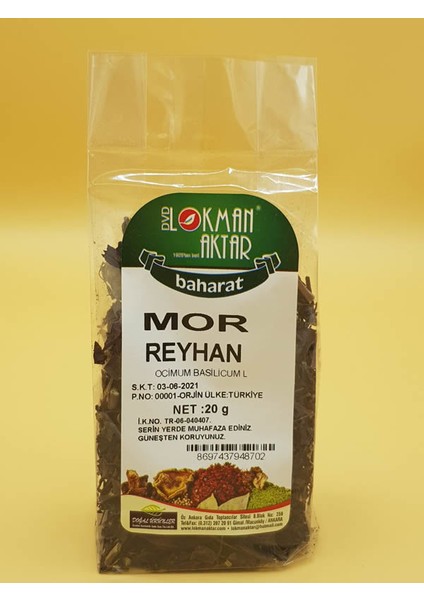 Mor Reyhan 20 gr