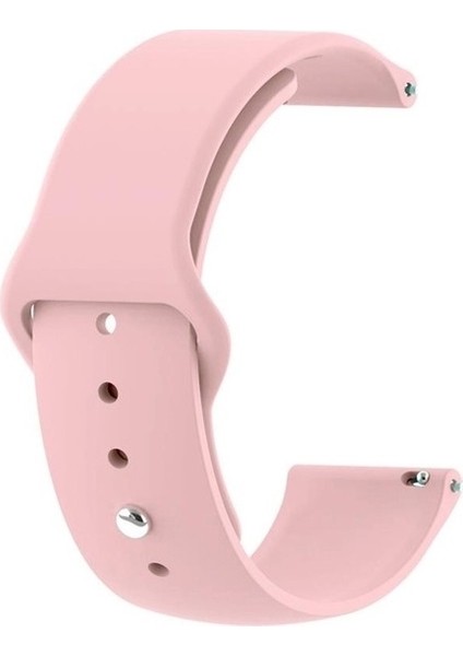 Garmin Venu Sq Uyumlu Kordon Mat Jel Silikon Saat Kordonu 20/qq-Bronz