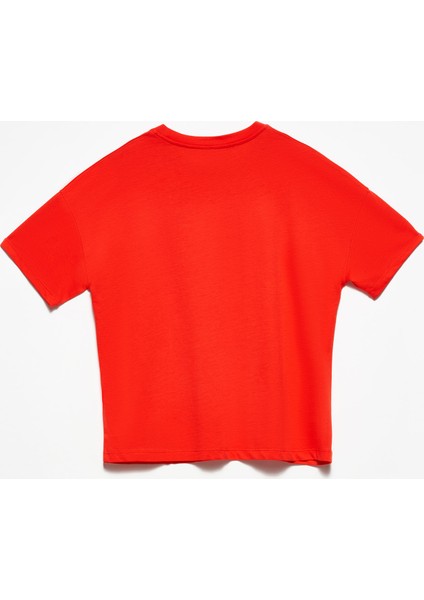 3683 Basic T-Shirt-Kırmızı fiyatları