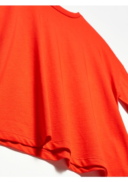 3683 Basic T-Shirt-Kırmızı modelleri