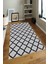 Kaymaz Taban Yıkanabilir Geometrik Tasarımlı Halı 1