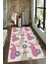 Kaymaz Taban Yıkanabilir Pembe Flamingo Tasarımlı Halı 1