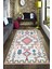 Kaymaz Taban Yıkanabilir Renkli Örme Kilim Desenli Halı 1