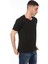 Kangal Köpeği Logolu V Yaka Siyah T-Shirt 2