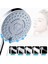 Solid 5 Fonksiyonlu Duş Başlığı + Pvc Duş Hortumu + L Mafsal Duş Seti Duş Takımı 2