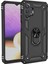 Samsung Galaxy A32 Shockproof Yüzük Tutuculu Vega Siyah 1