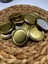 Metal Gold Konserve Kavanoz Kapağı 63 mm 50 Adet 1