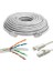 Cat6 Ethernet Kablosu 23 Awg Uçları Hazır Internet Kablosu-2 M 1