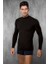 Erkek Modal Boğazlı Yaka Uzun Kol T Shirt 2930 3