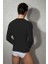 Erkek Modal Geniş Yaka Uzun Kol T Shirt 2955 4