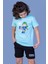 Toontoy Erkek Çocuk Baskılı Şortlu Takım 1