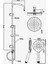SH640 Tepe Duş Sistemi Krom Oval 2
