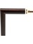 si 1000 Parça -Camsız - 2.ölçü 66 cm x 48 cm - Renk Koyu Kahve -Çerçeve 23 mm 2
