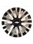 Chevrolet Lacetti 15'' Inç Gri - Siyah 4lü Set Jant Kapağı Çelik Jant Görünümlü 1