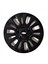 Chevrolet Metro 15'' Inç Piano Black 4lü Set Jant Kapağı Çelik Jant Görünümlü 1