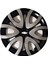 Chevrolet Beretta 15'' Inç Gri - Siyah 4lü Set Jant Kapağı Çelik Jant Görünümlü 1