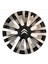 Citroen 14'' Inç Gri - Siyah 4lü Set Jant Kapağı Çelik Jant Görünümlü 1
