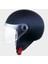 Kask Jet Street Solid A1 Gloss Black Yarım Kask 1