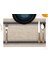 Adonie 4'lü Amerikan Servis - Gri - 30 x 45 cm. 1