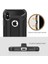 Caseworld Oppo A92 Kapak Çift Katmanlı Zırh Tank Kılıf - Gri 4