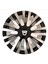 dacia Nova 15'' Inç Gri - Siyah 4lü Set Jant Kapağı Çelik Görünümlü 1