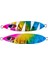 1005N 80MM 60G NJ006 Glow Rainbow Slow Jig 1