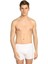 Likralı Elastan Beyaz Erkek Boxer *3'lü Set + Kalem Parfüm + Lif 1