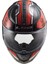 Rapid Stratus Siyah - Kırmızı - Gri Kask 2