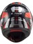Rapid Stratus Siyah - Kırmızı - Gri Kask 3