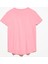 3471 Bisiklet Yaka Basic T-Shirt-Açık Pembe 2